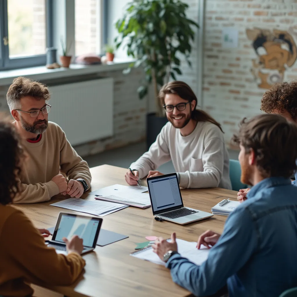 Atelier de coaching en groupe